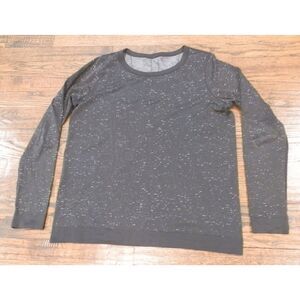 Lululemon Athletica Black Long Sleeve Shirt Top Size Unknown READ